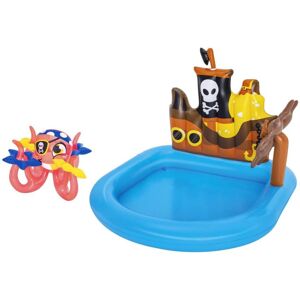 Pirate Boat Inflatable Pool 140x130x104 Cm Multicolore 140x130x104 cm