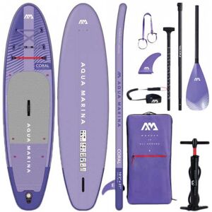 Coral Paddle Surf Set 10´2´´ Violet 310 cm / 78 cm Violet 310 cm unisex