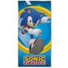 Sonic The Hedgehog Logo Beach Towel