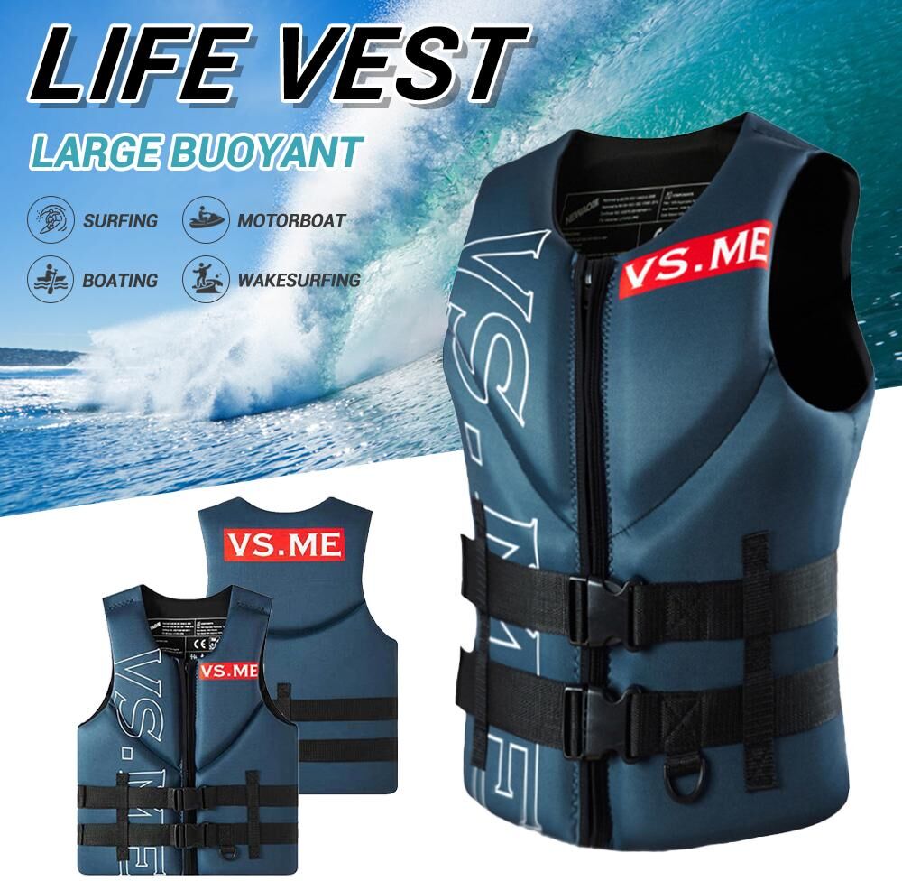 Gilet de sauvetage pour adultes, Kayak, Surf, Ski, bateaux à moteur, radeau de sauvetage, Wakeboard, gilet de pêche, natation, dérive