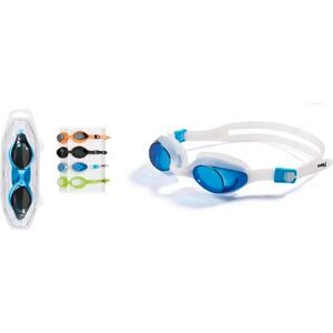 Sport One Occhiali nuoto in silicone non allergenico con montatura monopezzo e fascia regolabile - 501727