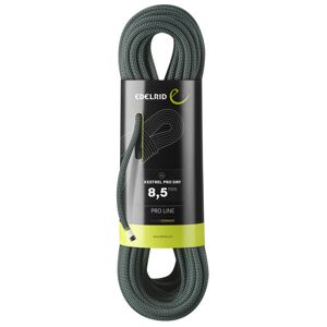 Edelrid Kestrel Pro Dry 8,5 mm - mezza corda Black 60 m