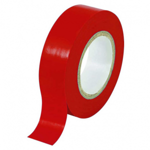 Nastro isolante adesivo in PVC Rosso