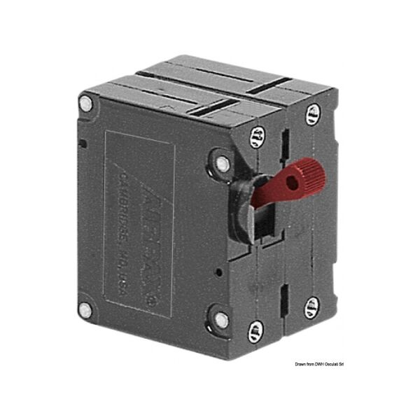 osculati interruttore airpax / sensata automatici magneto/idraulici bipolari per corrente continua iterruttore magnetico idraulico 30a 80v