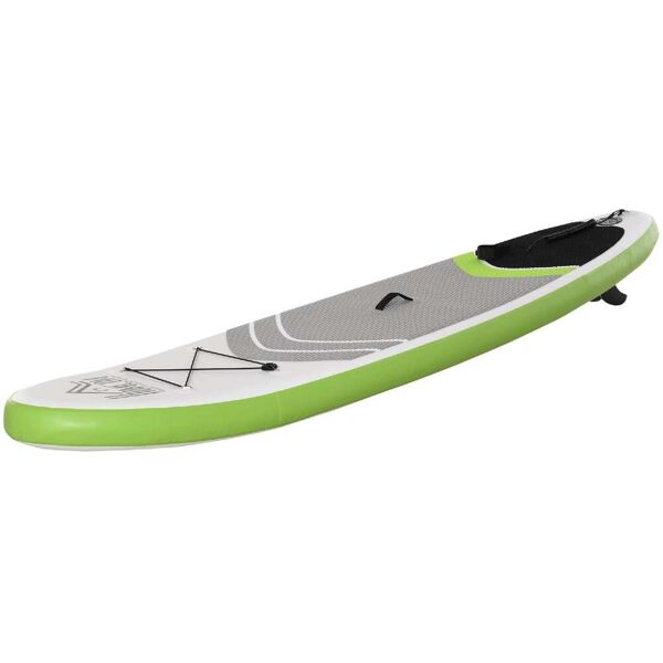 dechome 014gna33 tavola sup gonfiabile con accessori inclusi stand up paddle per adulti e teenager 305x80x15 cm colore verde/bianco - 014gna33