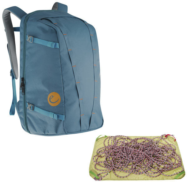 Edelrid Rope Rider Bag 45 - zaino portacorda Light Blue 45