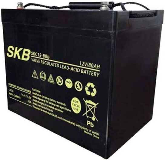 Motori elettrici Minn Kota Batteria Agm Cycle Use Sk12-80s 12 V - 80 Ah