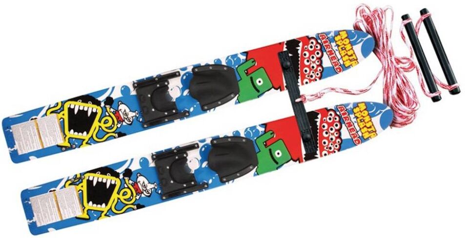 Osculati Sci Nautici Airhead Monsta Splash Trainer Skis In Legno Trattato 64.940.09