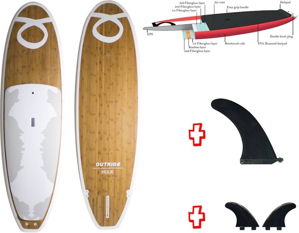 Outride Stock 12% - Sup Rigido 9'11