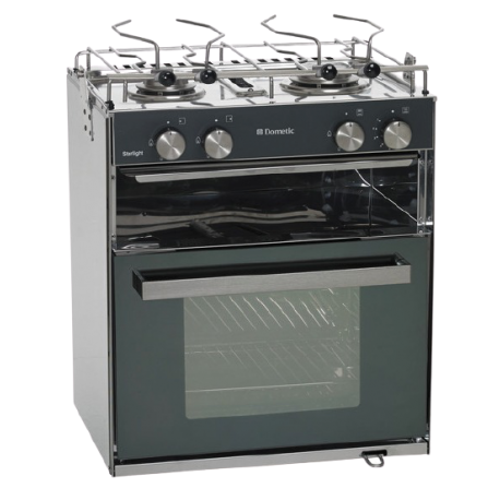 Dometic Cucina con forno a gas Smev Slim a 2 fuochi StarLight