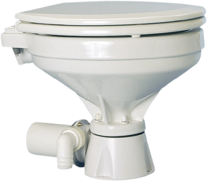 Osculati WC elettrico Silent Comfort con tazza grande 12 V Elettrico