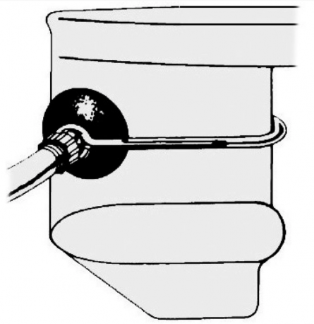 Osculati Motor Flusher A Cuffia lavaggio OMC/Mercury