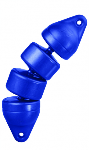 Plastimo Parabordo rib articolato in Pvc Blu M1