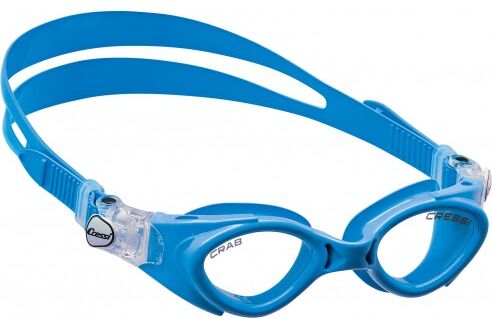 Cressi Occhialini Crab Kid per bambini Azzurro Trasparente