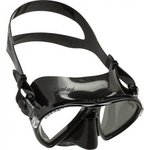 Cressi Maschera subacquea Ocean bivetro Nero