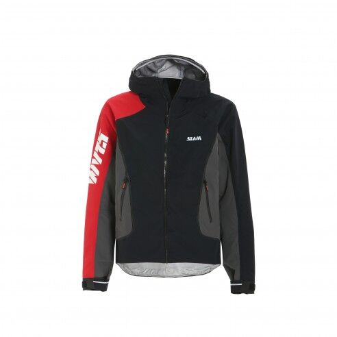 Slam Giacca cerata Pro Racing black/red/grey S