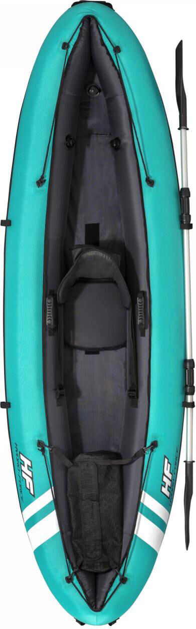 bestway 65118 kayak gonfiabile canoa con remi e pompa di gonfiaggio per adulti 65118