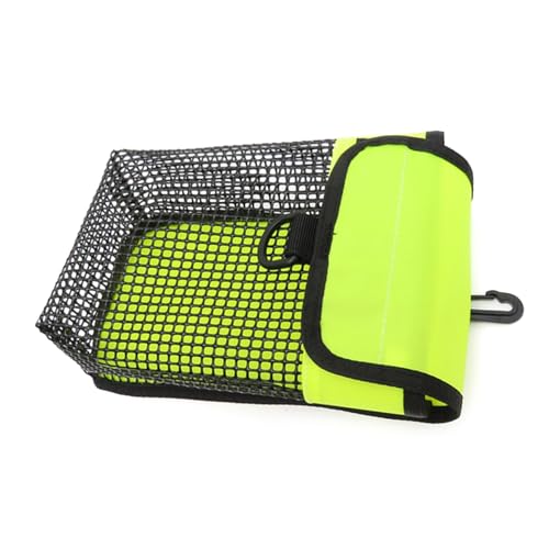 yanwuwa Mesh Bag Clip Mesh Onder Water Opslag Zakken Duiken Apparatuur Boeien Dragers Opslag Pocket Duiken Gear Bag Duiken Gear Bag Duiken Gear Pouches Mesh Bag