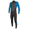 O'NEILL Wetsuits Reactor-2 3/2mm Back Zip Full Wetsuit, Zwart/Oceaan, 3XL UK