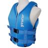 FXKJ Reddingsvest Volwassenen Kinderen Zwemvest Drijfvermogen Reddingsvest voor Dames Heren Paddle Board Reddingsvesten met verstelbare gespen Watersport Visvest, L 60-75kg,Blue