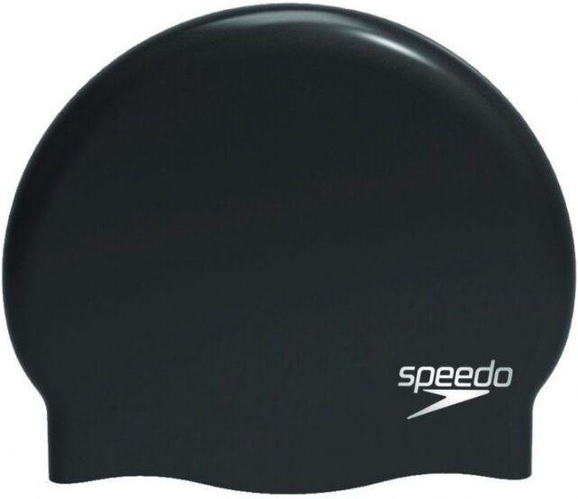 Speedo badmuts gevormd siliconen zwart one size - Zwart