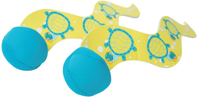 Speedo duikballen Turtle junior polyester geel/blauw 2 stuks - Geel,Blauw