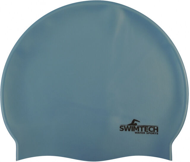 SwimTech badmuts siliconen one size hemelsblauw - Hemelsblauw