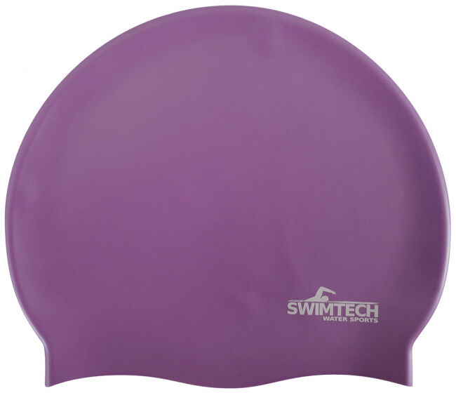 SwimTech badmuts siliconen one size paars - Paars