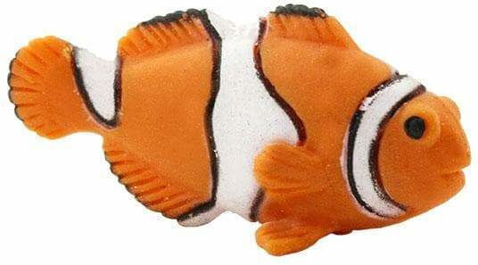 Safari speelset Good Luck Minis anemoonvissen 2,5 cm 192 delig - Oranje