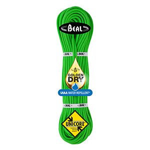 Beal Gully 7.3mm Unicore Golden Dry Green 60m