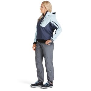 NRS W's Tor Paddle Jacket, padlejakke dame Cloud/navy