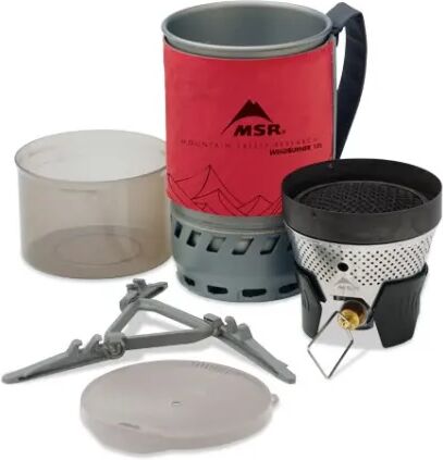 MSR WindBurner® 1l Personal Stove System Rød