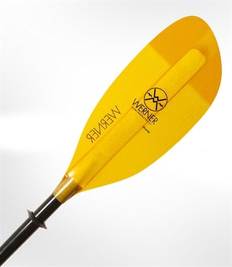 Werner Shuna Karbon/Glassfiber, Rett skaft Yellow  210