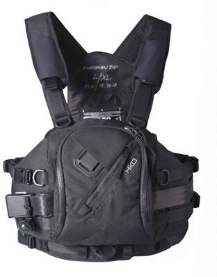 Hiko Guardian 3D padlevest Stealth  S/M