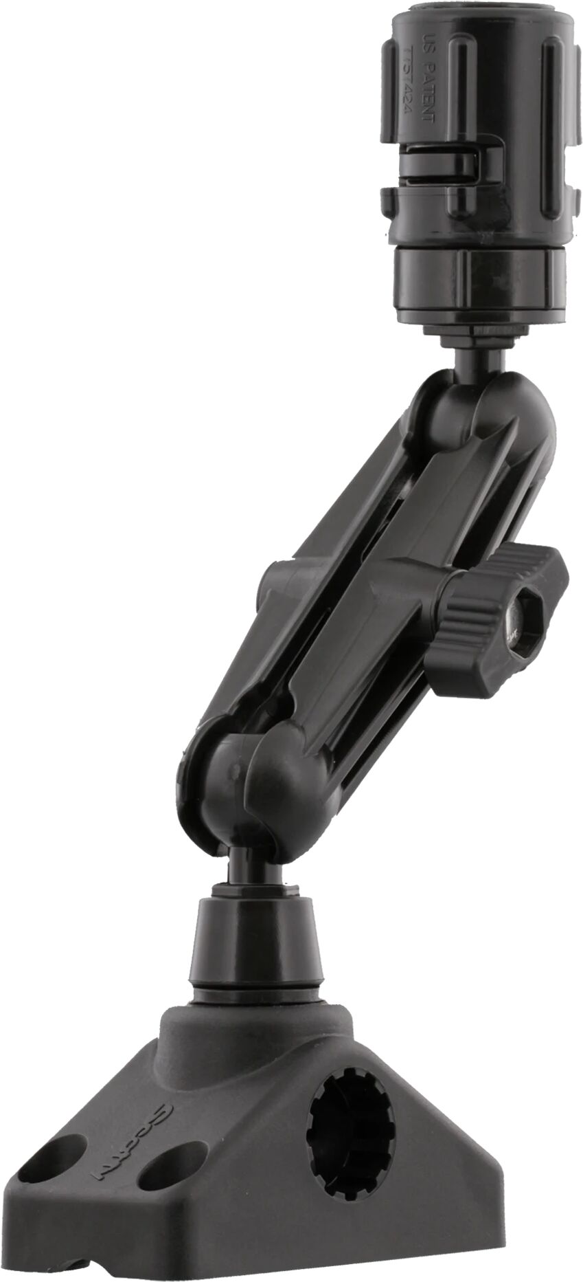 Scotty 152 Ball Mounting System with GearHead Adaptor, kulefestesystem med utstyrshode m/monteringsbrakett STD BLACK