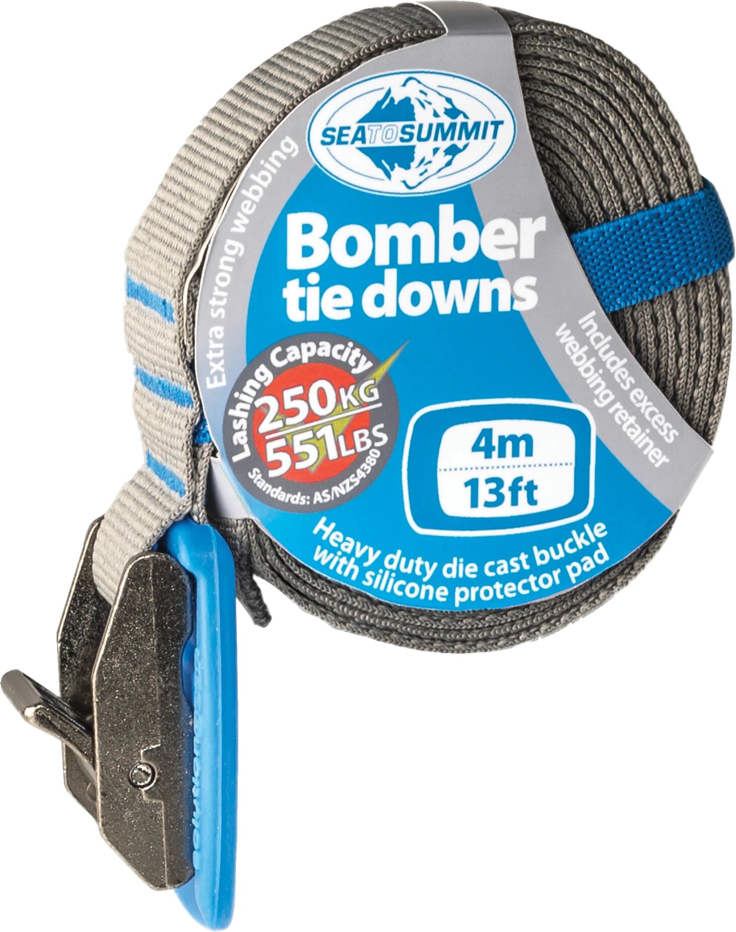 Sea To Summit STS SG BOMBER TIEDOWN 4M BLUE, pakkrem STD NA