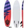 vidaXL Prancha de surf 170 cm riscas