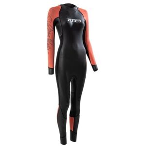 ZONE3 Womens Venture Wetsuit Full Length Swim/Dive Suit, Entry Level Wetsuit/Black Orange