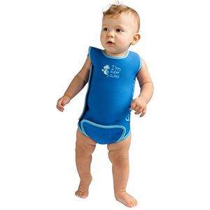Cressi Unisex Baby Cressi Babies Soft Neoprene Wrap Wetsuit Blue Medium 12 18 Months, Blue, - Months UK