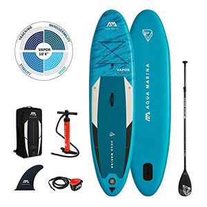 Aqua Marina Vapor, Inflatable Stand Up Paddle Board (iSUP) Package, 315 cm Length, Blue