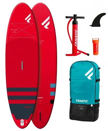 Photos - Paddleboard Fanatic Fly Air 10'8 Inflatable Paddle Board  - Red(Red)