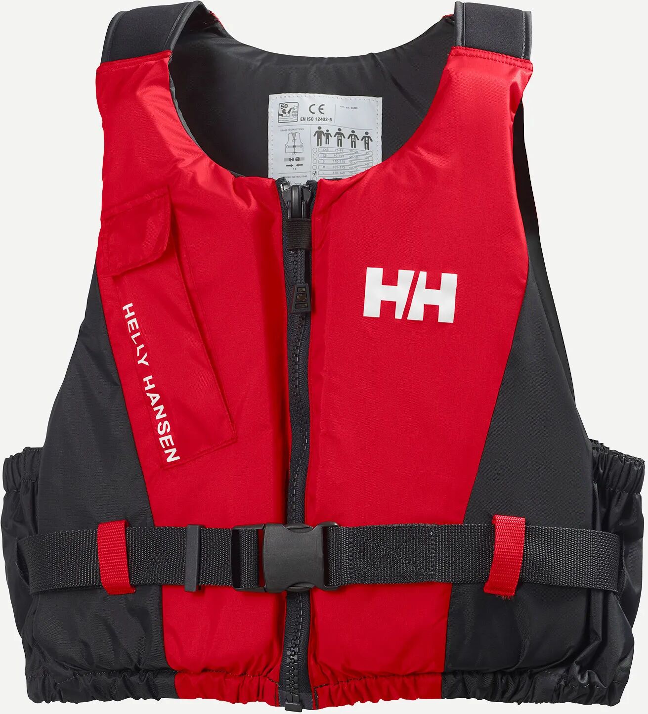 Helly Hansen Unisex Rider Lightweight Life Vest Red 60/70KG - Redebony Red - Unisex