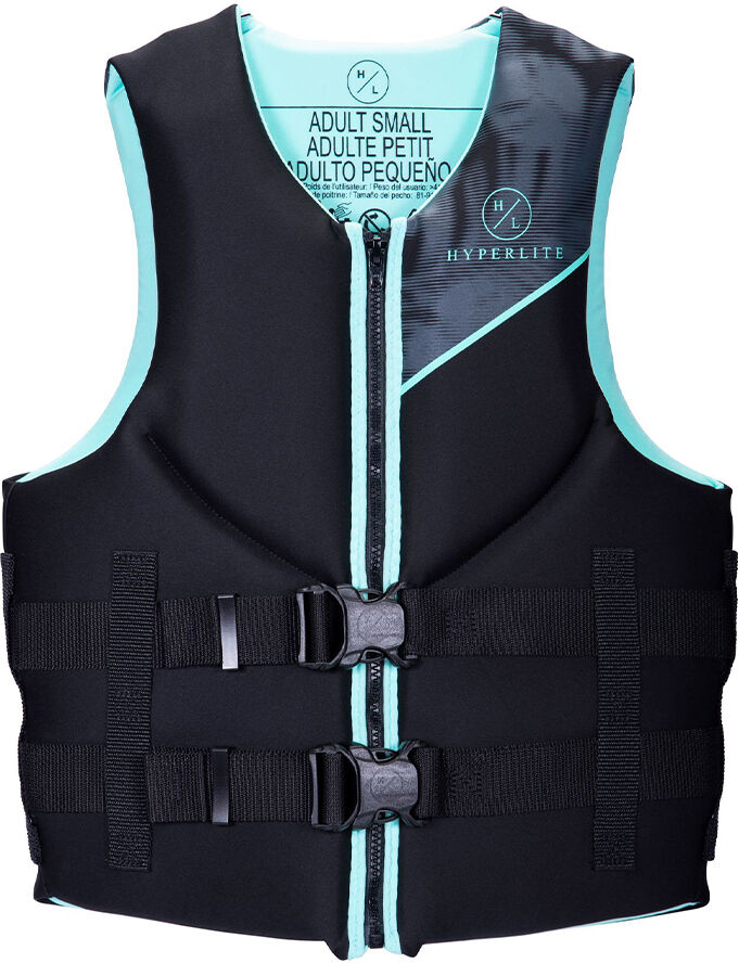 Photos - Life Jacket Hyperlite Womens Indy Vest Aqua - M in Aqua Blue 23600324 