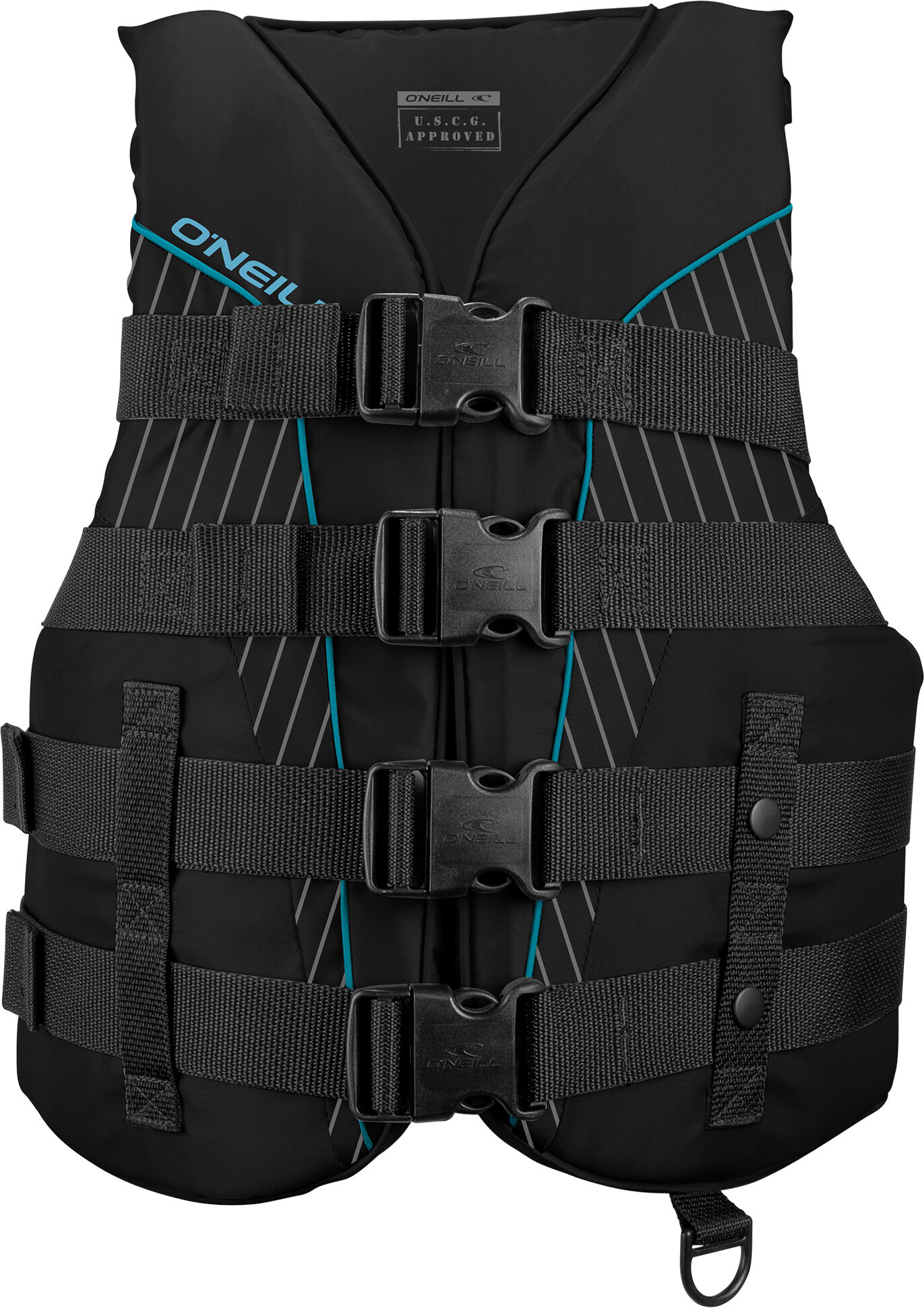 Photos - Life Jacket ONeill O'Neill s Ladies' Superlite  - Black/Turquoise - XL 4724et5xl 