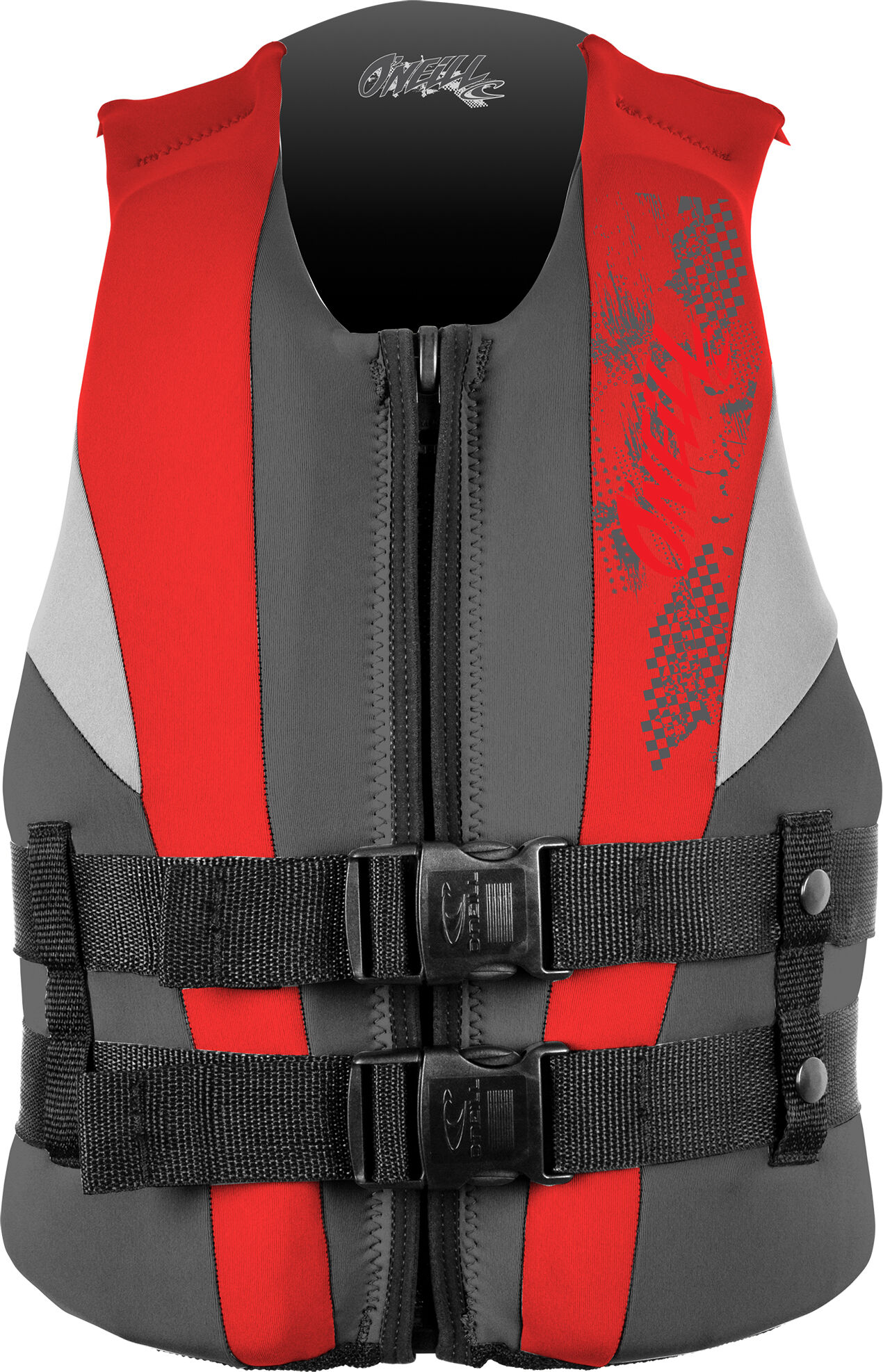 Photos - Life Jacket ONeill O'Neill Reactor  - Red 3794u051sz 