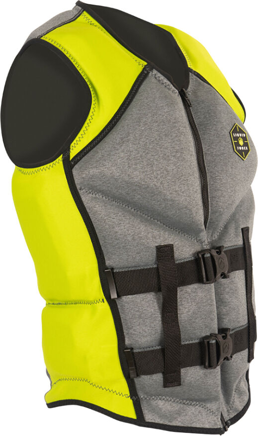 Photos - Life Jacket Liquid Force Men's Watson CGA Life Vest, Green/ Grey M 2225505 