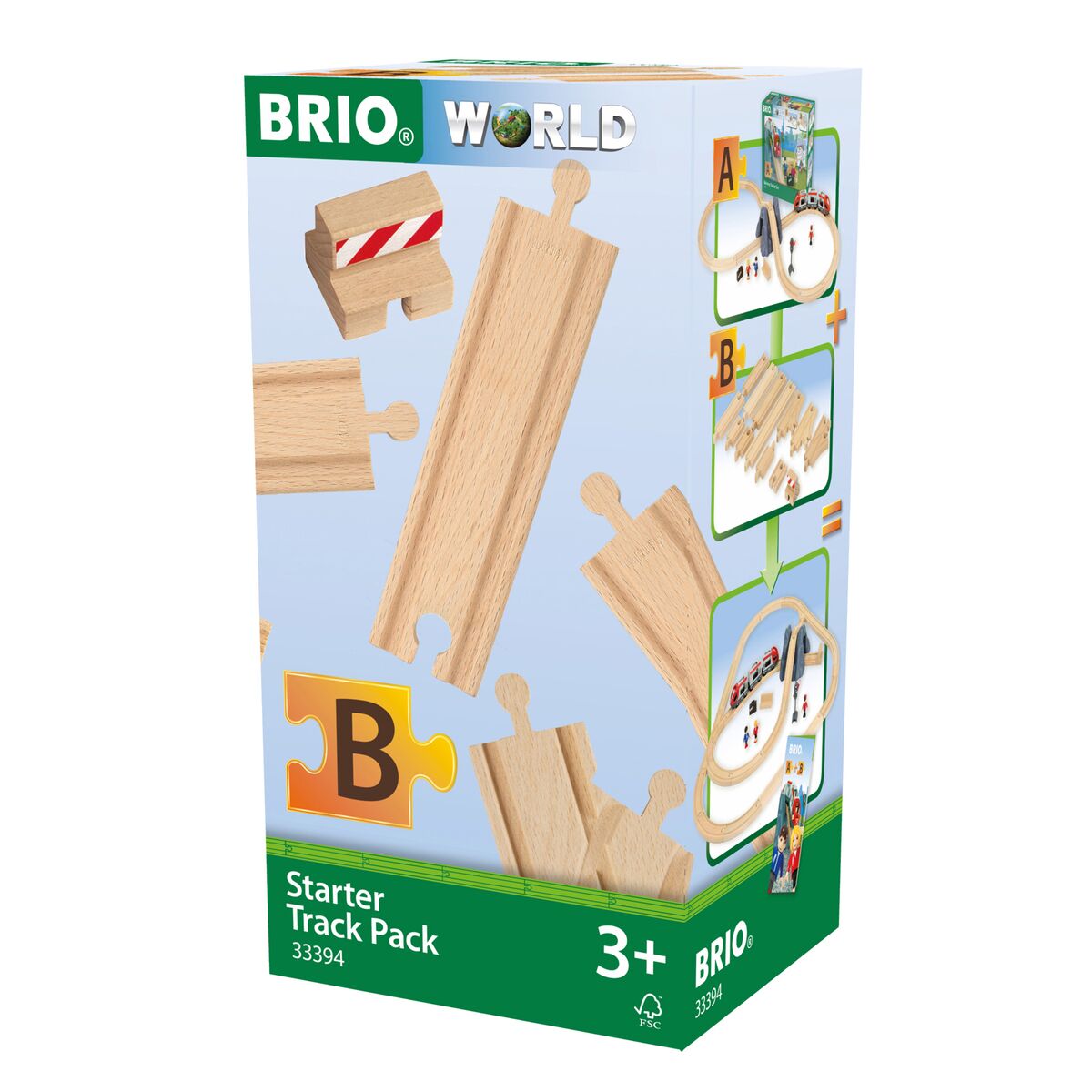 BRIO Coffret de démarrage 13 rails pack b