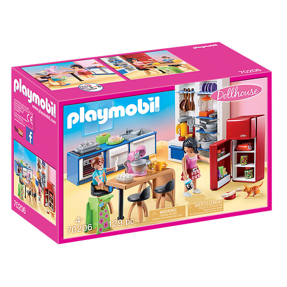 PLAYMOBIL Cuisine familiale 70206