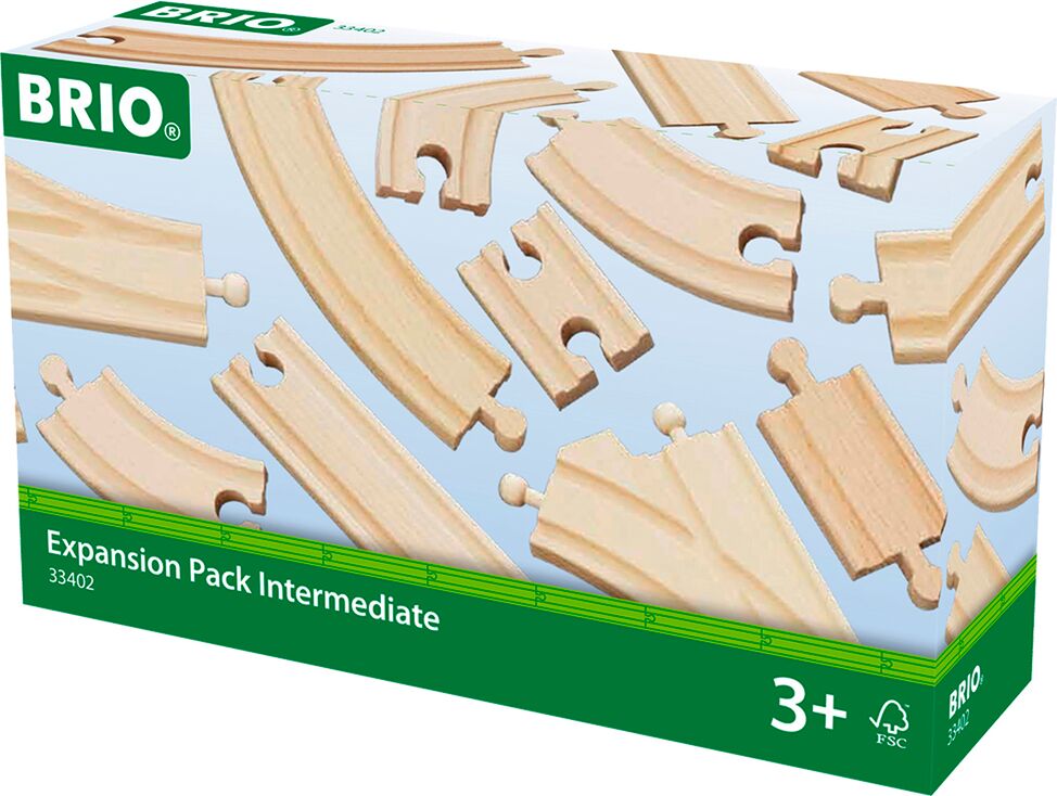 BRIO Coffret évolution intermédiaire 16 rails