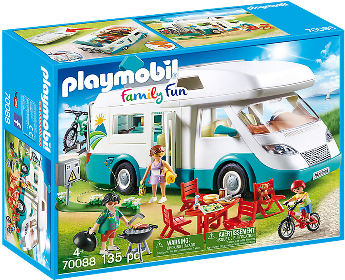 PLAYMOBIL Famille et camping-car 70088